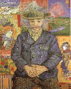 Vincent Van Gogh Portrait of Pere Tanguy oil painting reproduction